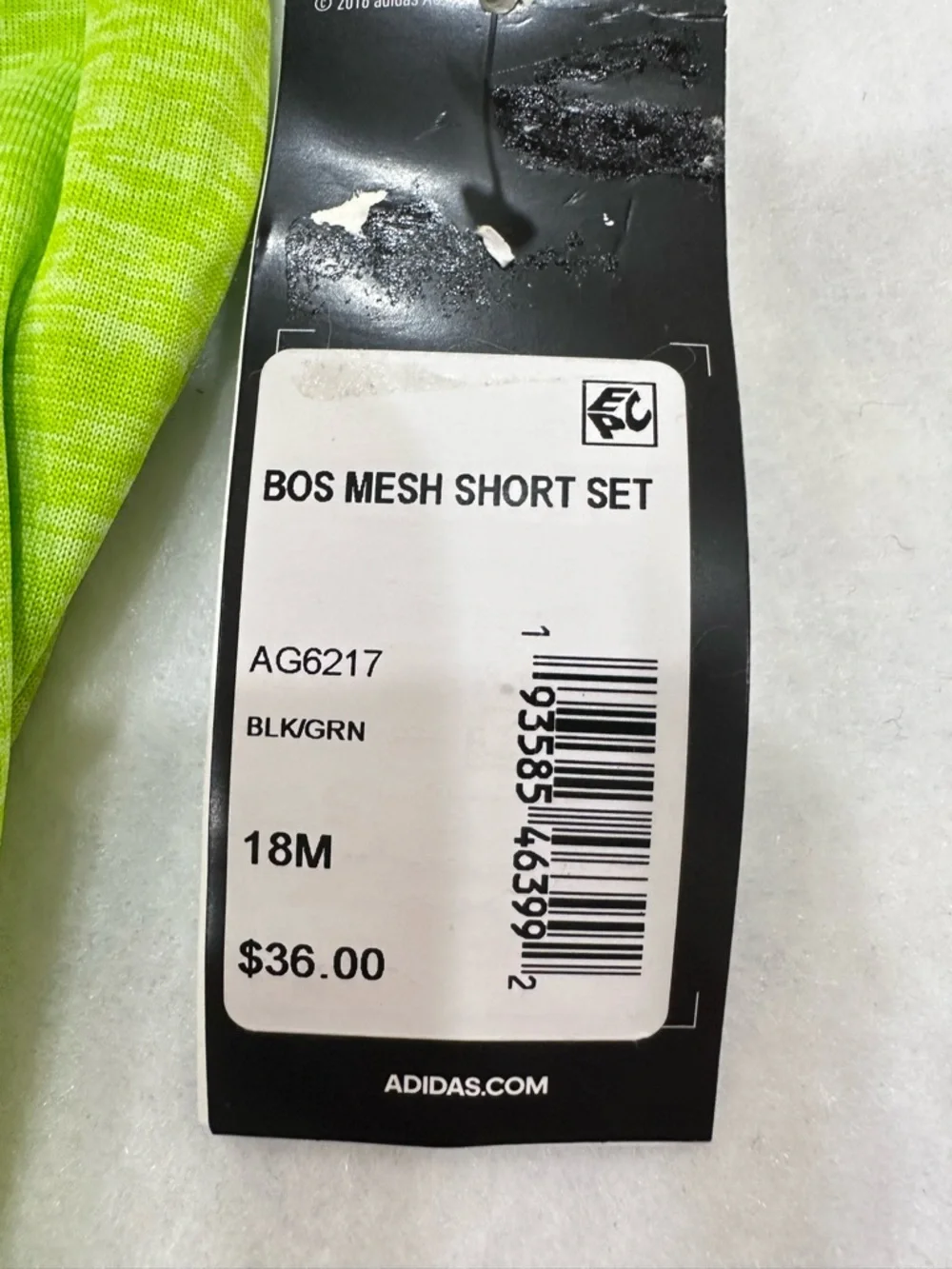 Boy’s Adidas Short Set